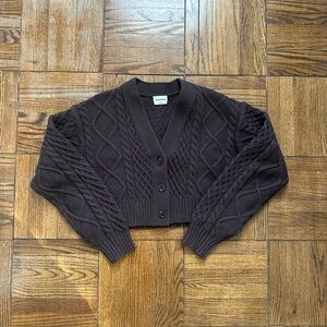 Aritzia Peggy Cropped Cardigan